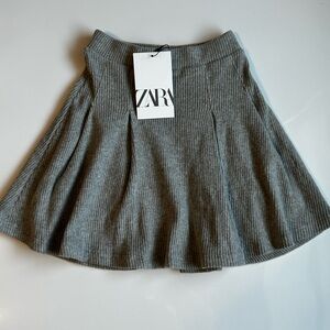 Zara Charcoal Skater Skirt